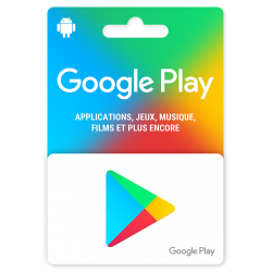 CARTE GOOGLE PLAY 10 euro